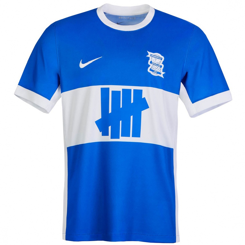 Hombre Fútbol Camiseta Christie Murray #10 Azul Blanco 1ª Equipación 2024/25 México