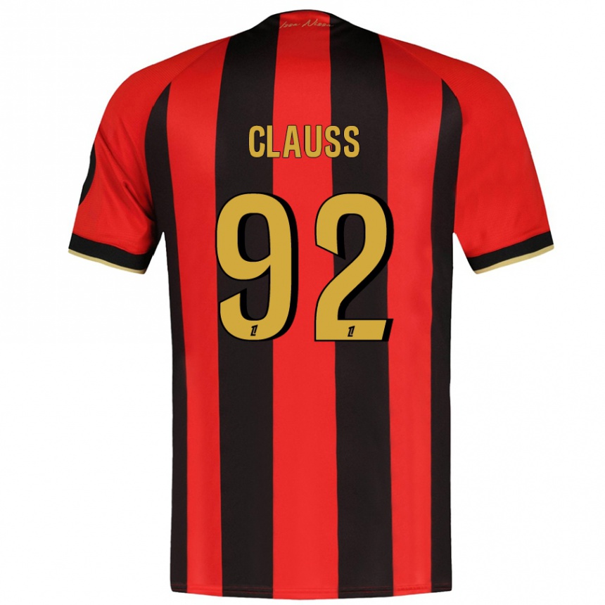 Hombre Fútbol Camiseta Jonathan Clauss #92 Rojo Negro 1ª Equipación 2024/25 México