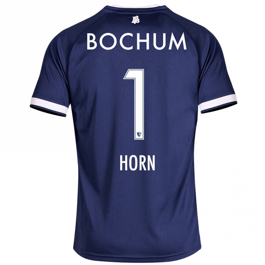 Hombre Fútbol Camiseta Timo Horn #1 Azul Oscuro 1ª Equipación 2024/25 México