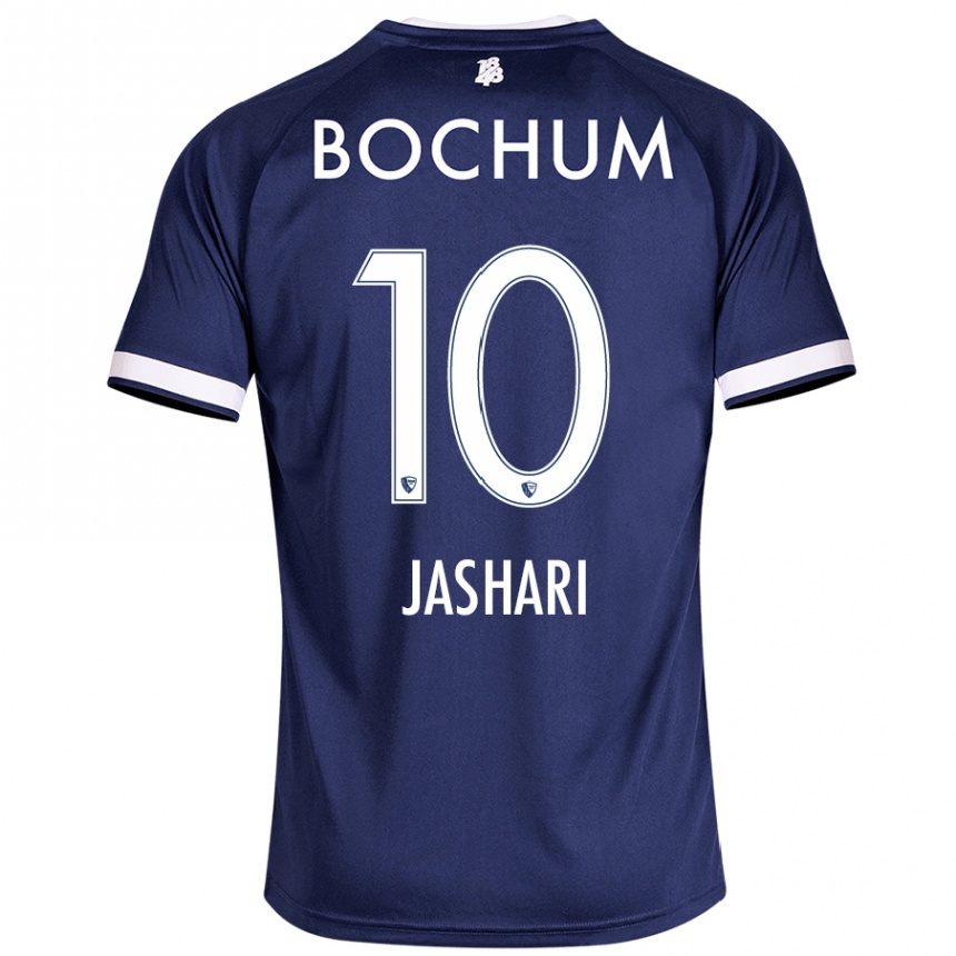 Hombre Fútbol Camiseta Lirim Jashari #10 Azul Oscuro 1ª Equipación 2024/25 México