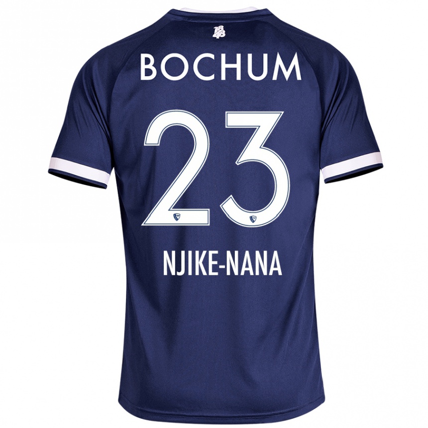 Hombre Fútbol Camiseta Jean-Philippe Njike-Nana #23 Azul Oscuro 1ª Equipación 2024/25 México