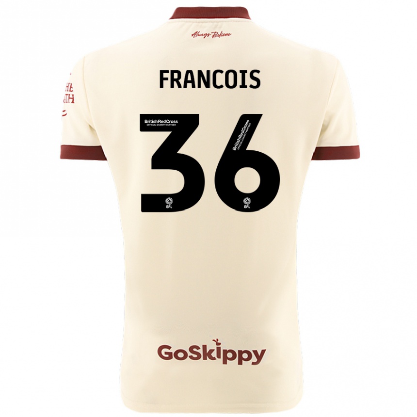 Hombre Fútbol Camiseta Marlee Francois #36 Crema Blanco 2ª Equipación 2024/25 México