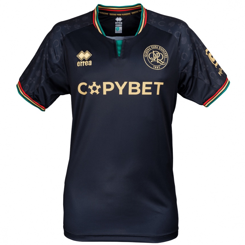 Hombre Fútbol Camiseta Hevertton #23 Azul Marino Oscuro 2ª Equipación 2024/25 México