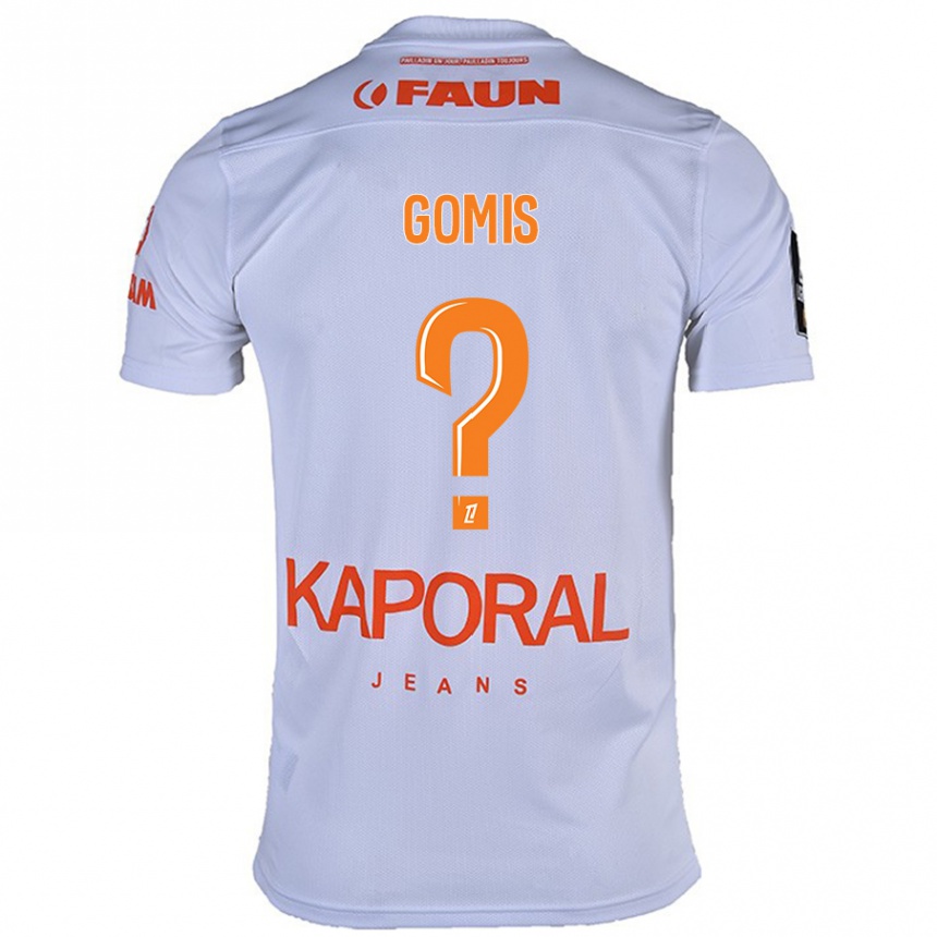 Hombre Fútbol Camiseta Kabissan Gomis #0 Blanco 2ª Equipación 2024/25 México