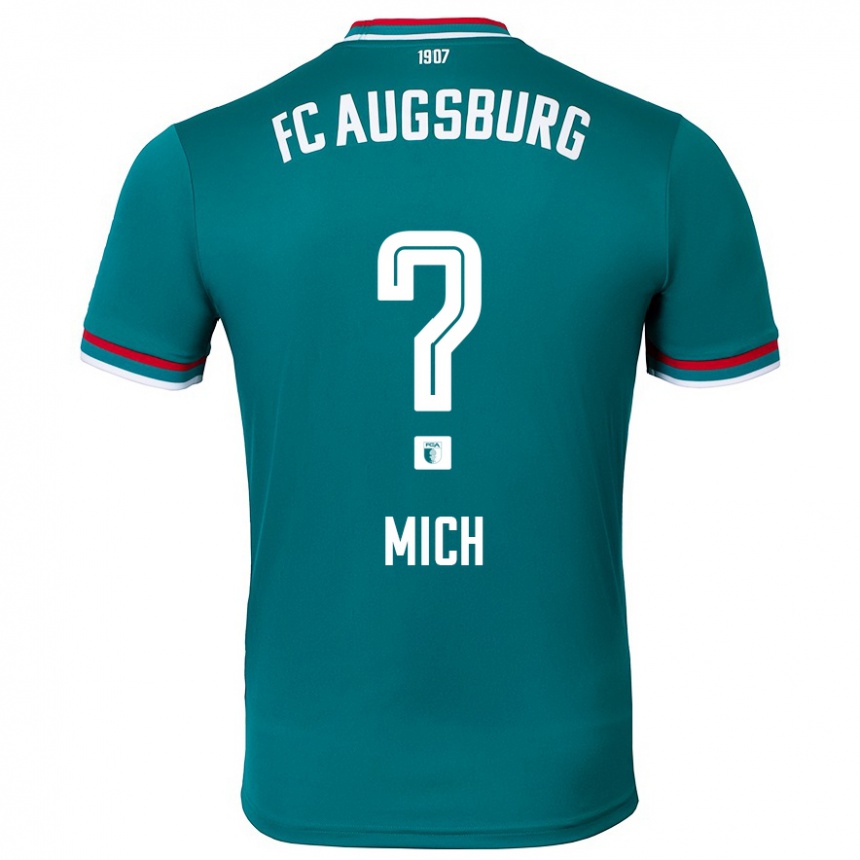 Hombre Fútbol Camiseta Fabian Mich #0 Verde Oscuro 2ª Equipación 2024/25 México