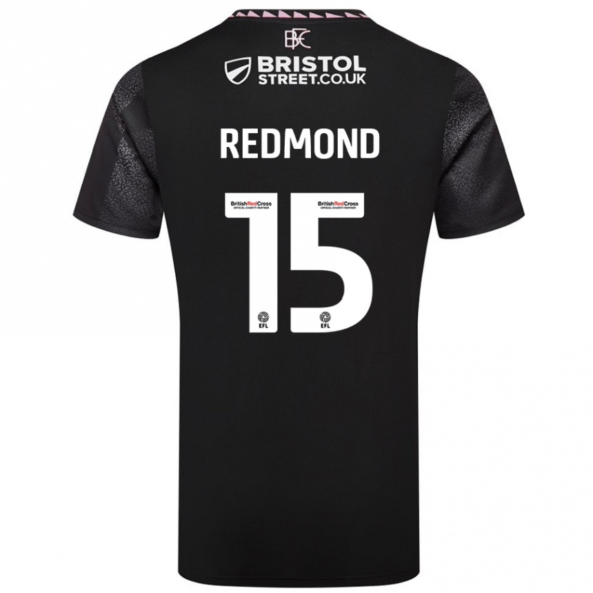 Hombre Fútbol Camiseta Nathan Redmond #15 Negro 2ª Equipación 2024/25 México