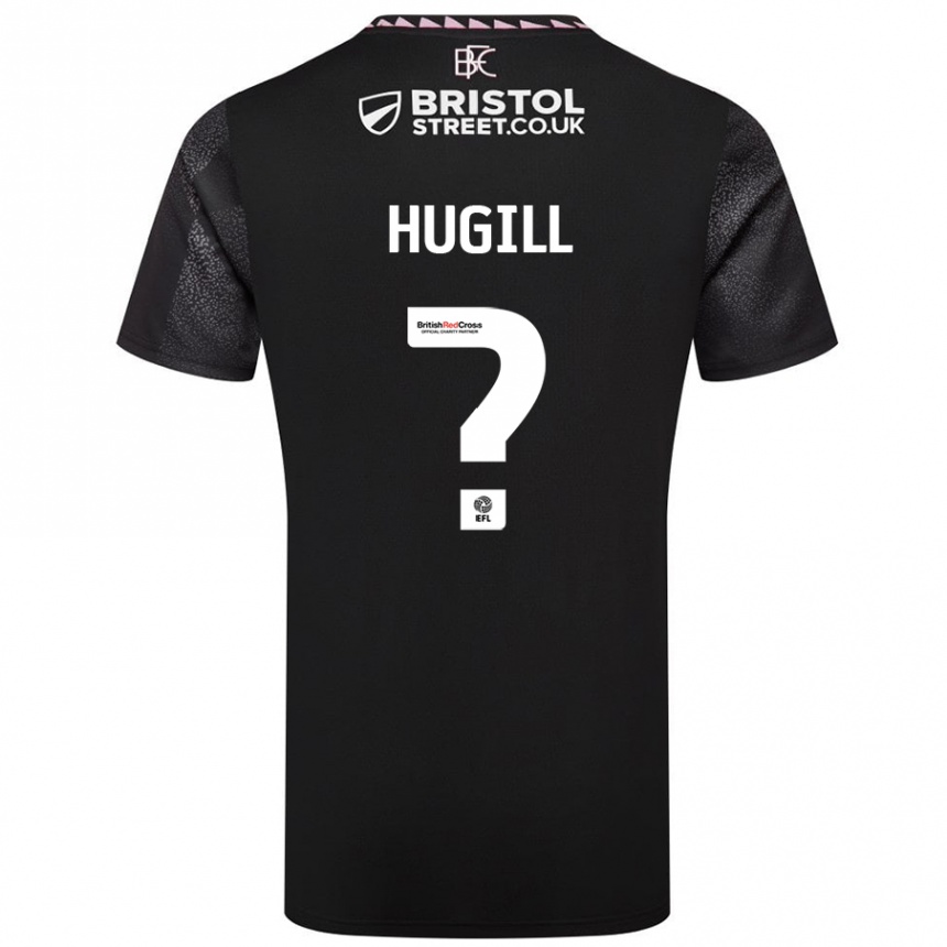 Hombre Fútbol Camiseta Will Hugill #0 Negro 2ª Equipación 2024/25 México