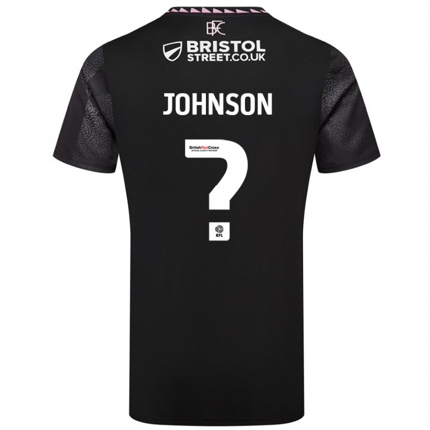 Hombre Fútbol Camiseta Zach Johnson #0 Negro 2ª Equipación 2024/25 México