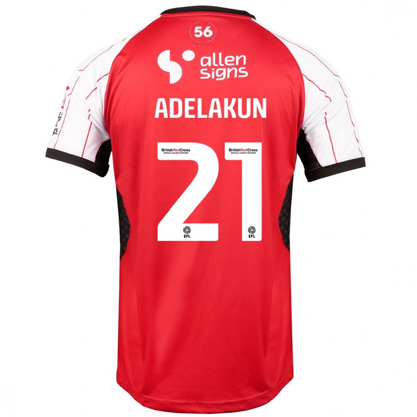 Mujer Fútbol Camiseta Hakeeb Adelakun #21 Blanco 1ª Equipación 2024/25 México