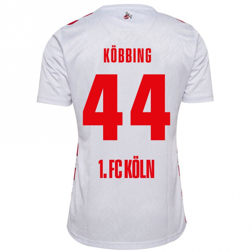 Mujer Fútbol Camiseta Matthias Köbbing #44 Blanco Rojo 1ª Equipación 2024/25 México