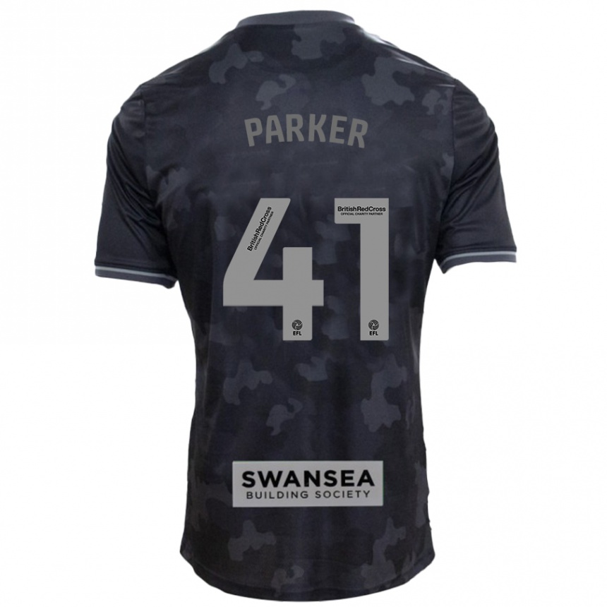 Mujer Fútbol Camiseta Sam Parker #41 Negro 2ª Equipación 2024/25 México