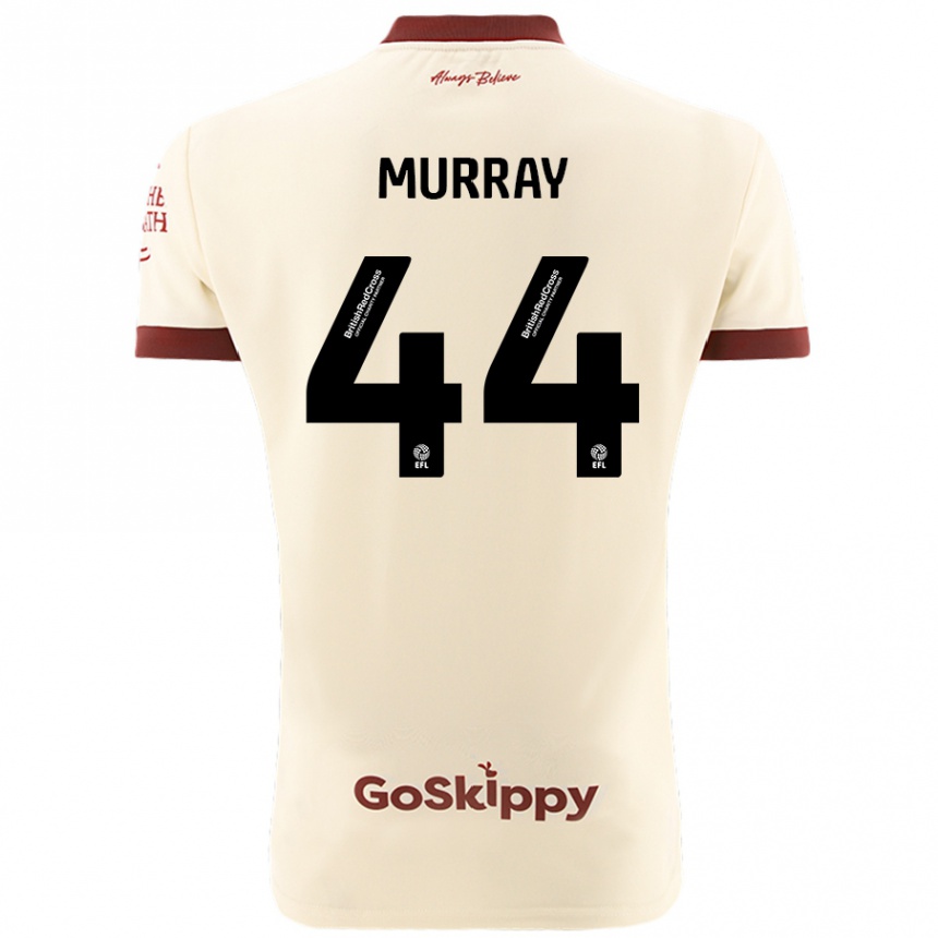 Mujer Fútbol Camiseta Satara Murray #44 Crema Blanco 2ª Equipación 2024/25 México