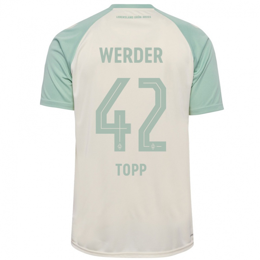 Mujer Fútbol Camiseta Keke Topp #42 Blanquecino Verde Claro 2ª Equipación 2024/25 México