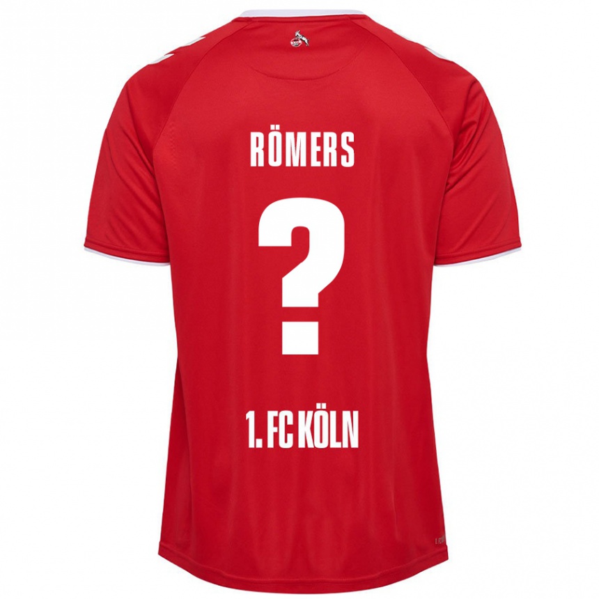 Mujer Fútbol Camiseta Arian Römers #0 Rojo Blanco 2ª Equipación 2024/25 México