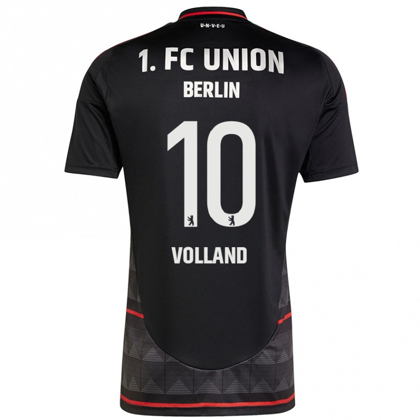 Mujer Fútbol Camiseta Kevin Volland #10 Negro 2ª Equipación 2024/25 México