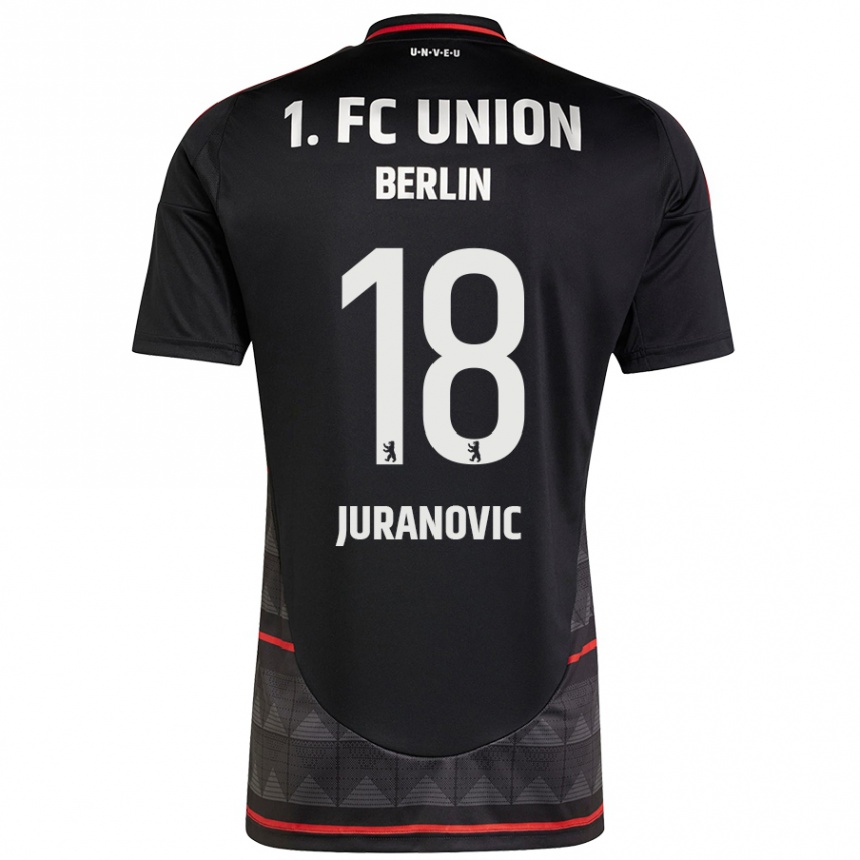 Mujer Fútbol Camiseta Josip Juranovic #18 Negro 2ª Equipación 2024/25 México