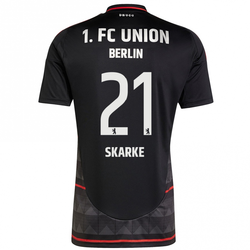 Mujer Fútbol Camiseta Tim Skarke #21 Negro 2ª Equipación 2024/25 México