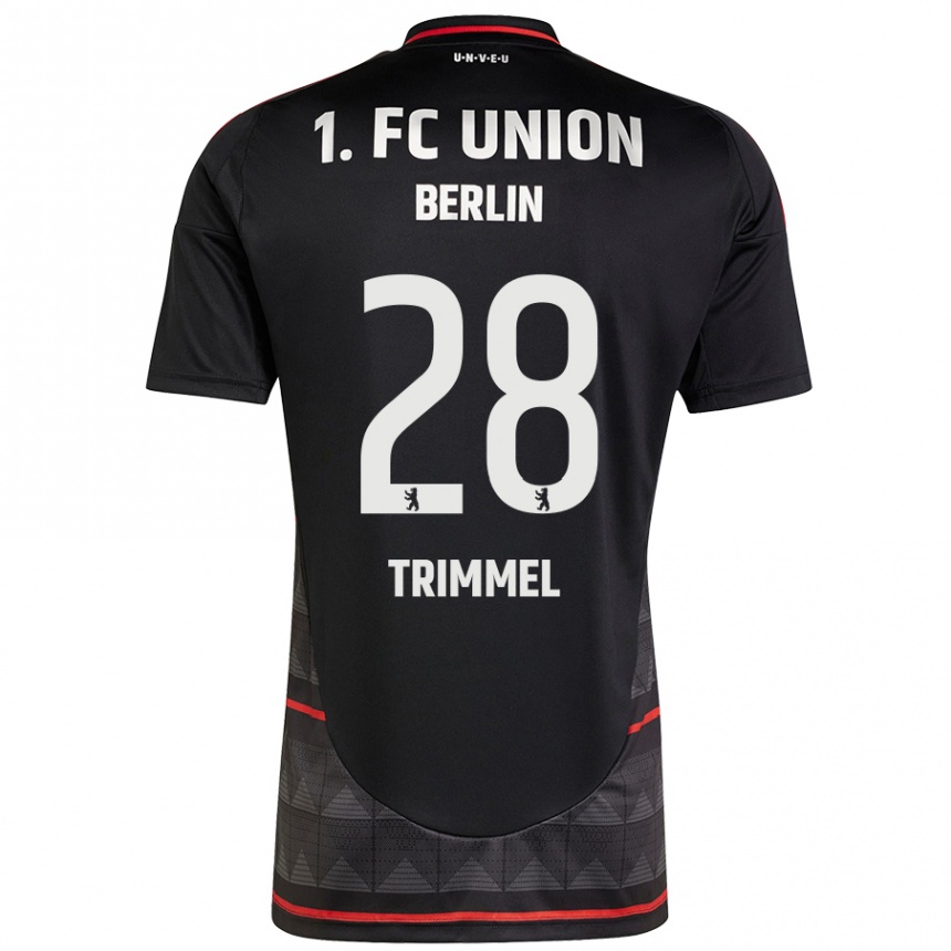 Mujer Fútbol Camiseta Christopher Trimmel #28 Negro 2ª Equipación 2024/25 México