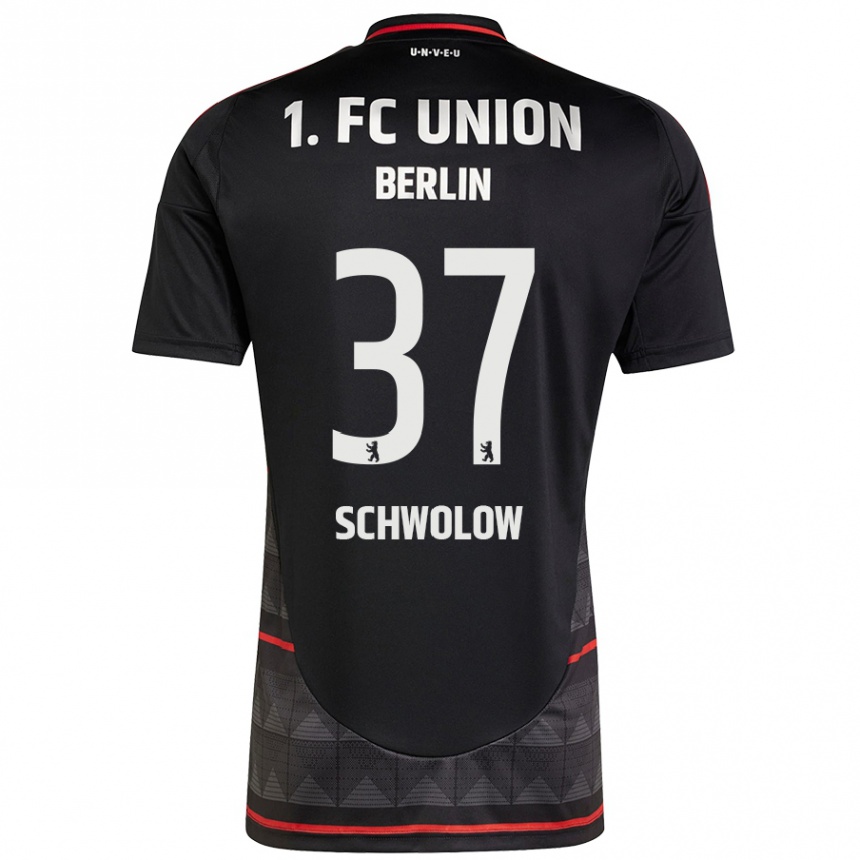 Mujer Fútbol Camiseta Alexander Schwolow #37 Negro 2ª Equipación 2024/25 México