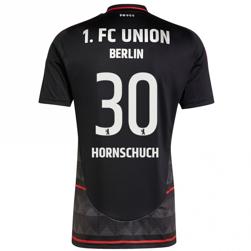 Mujer Fútbol Camiseta Sarah Hornschuch #30 Negro 2ª Equipación 2024/25 México