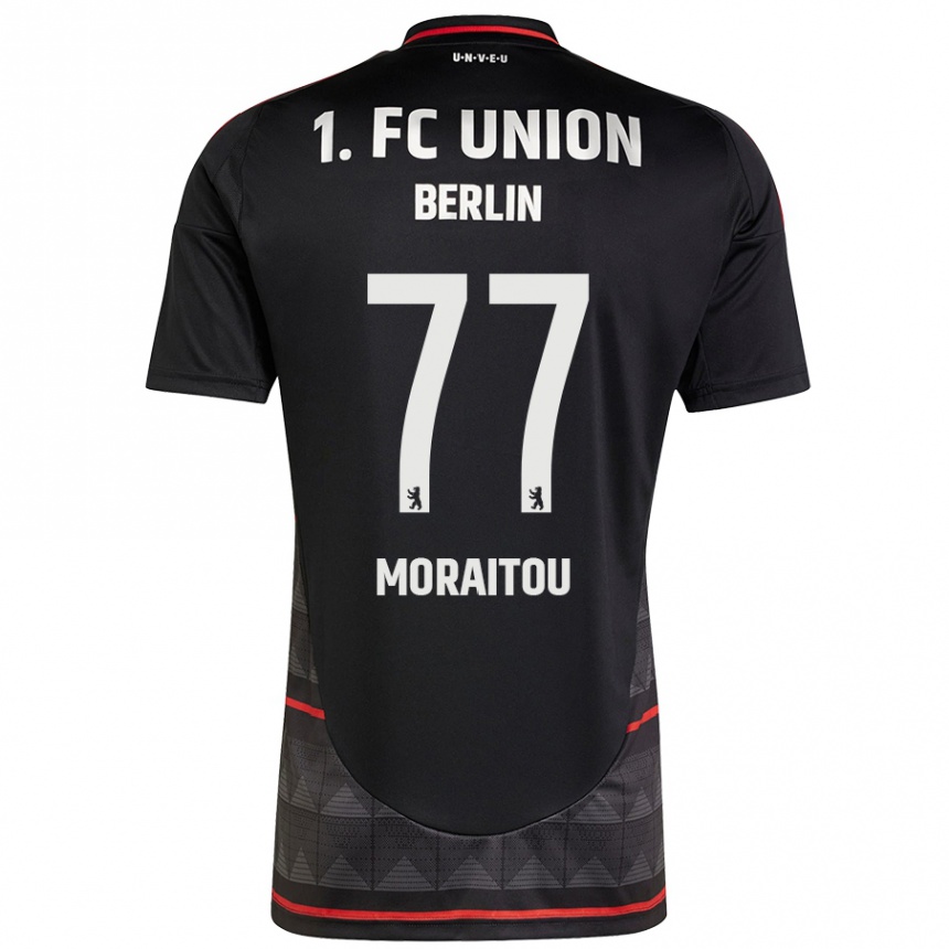 Mujer Fútbol Camiseta Athanasia Moraitou #77 Negro 2ª Equipación 2024/25 México