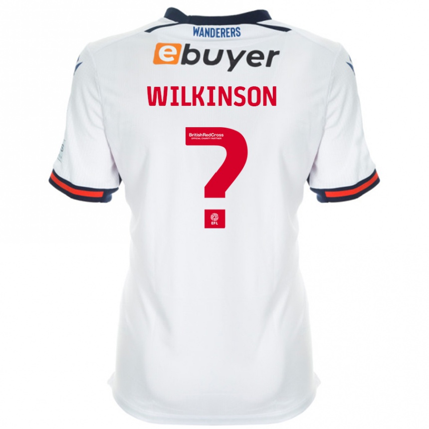 Niño Fútbol Camiseta Hannah Wilkinson #0 Blanco 1ª Equipación 2024/25 México