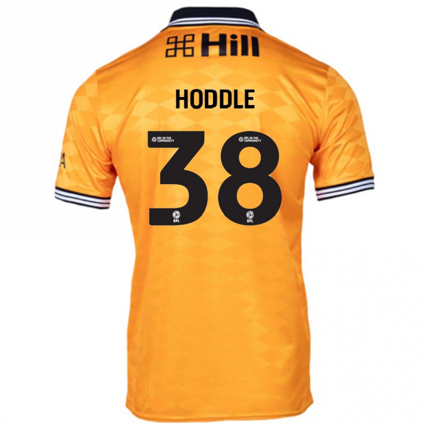 Niño Fútbol Camiseta George Hoddle #38 Naranja 1ª Equipación 2024/25 México