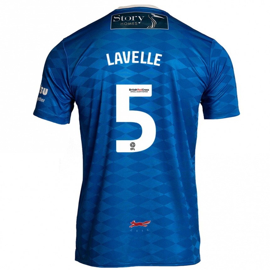 Niño Fútbol Camiseta Sam Lavelle #5 Azul 1ª Equipación 2024/25 México