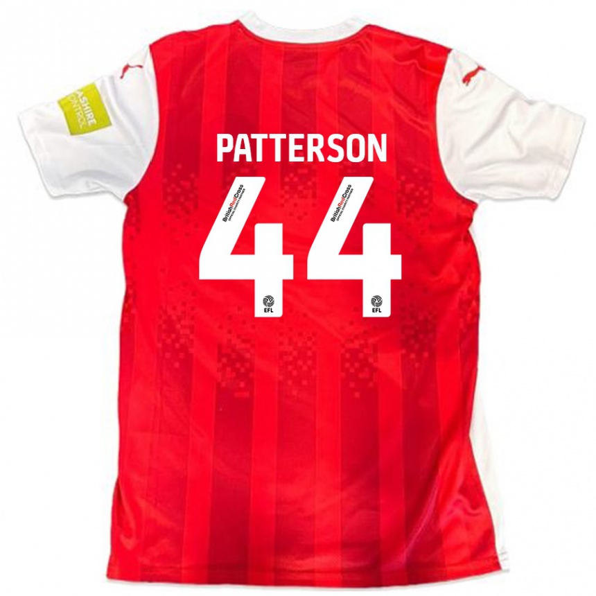 Niño Fútbol Camiseta Phoenix Patterson #44 Rojo Blanco 1ª Equipación 2024/25 México