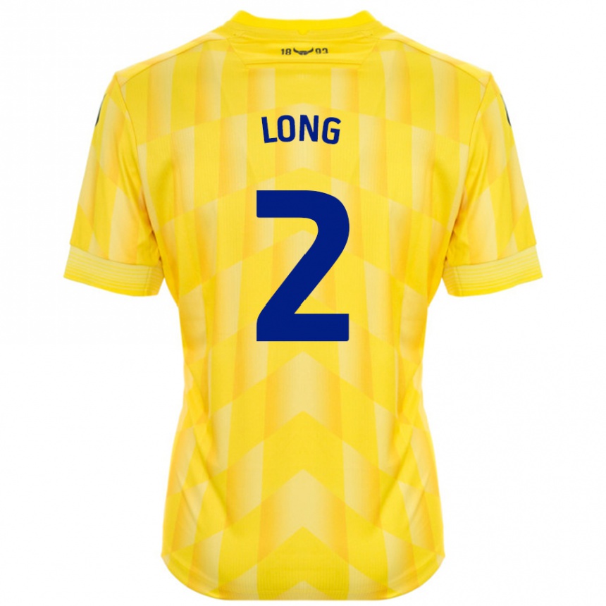 Niño Fútbol Camiseta Sam Long #2 Amarillo 1ª Equipación 2024/25 México