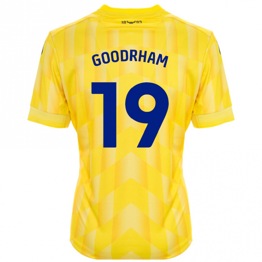 Niño Fútbol Camiseta Tyler Goodrham #19 Amarillo 1ª Equipación 2024/25 México