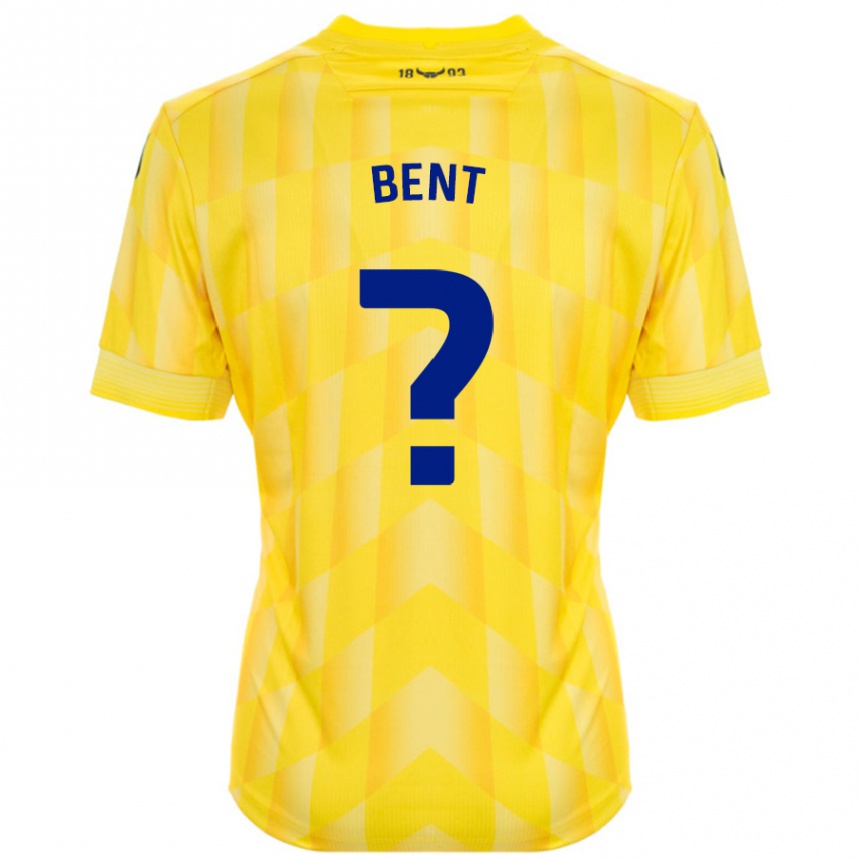 Niño Fútbol Camiseta Stephaney Bent #0 Amarillo 1ª Equipación 2024/25 México