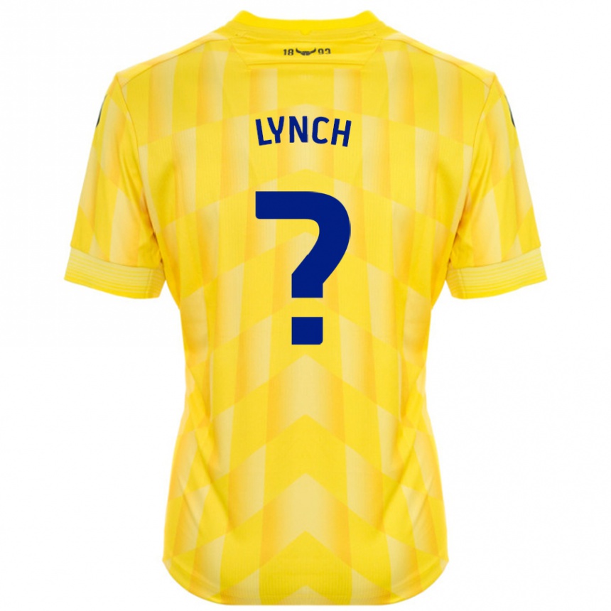 Niño Fútbol Camiseta Bobby Lynch #0 Amarillo 1ª Equipación 2024/25 México