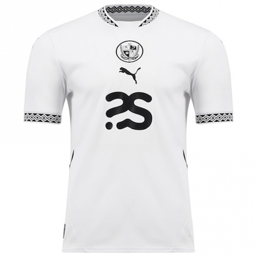 Niño Fútbol Camiseta Mitch Clark #2 Blanco 1ª Equipación 2024/25 México