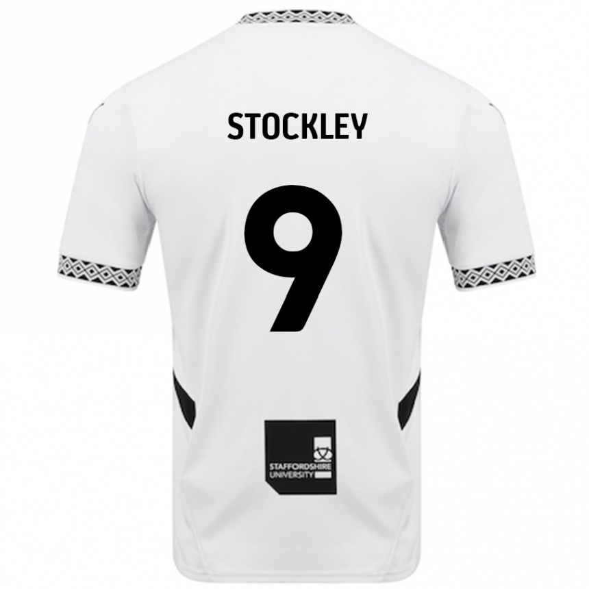 Niño Fútbol Camiseta Jayden Stockley #9 Blanco 1ª Equipación 2024/25 México