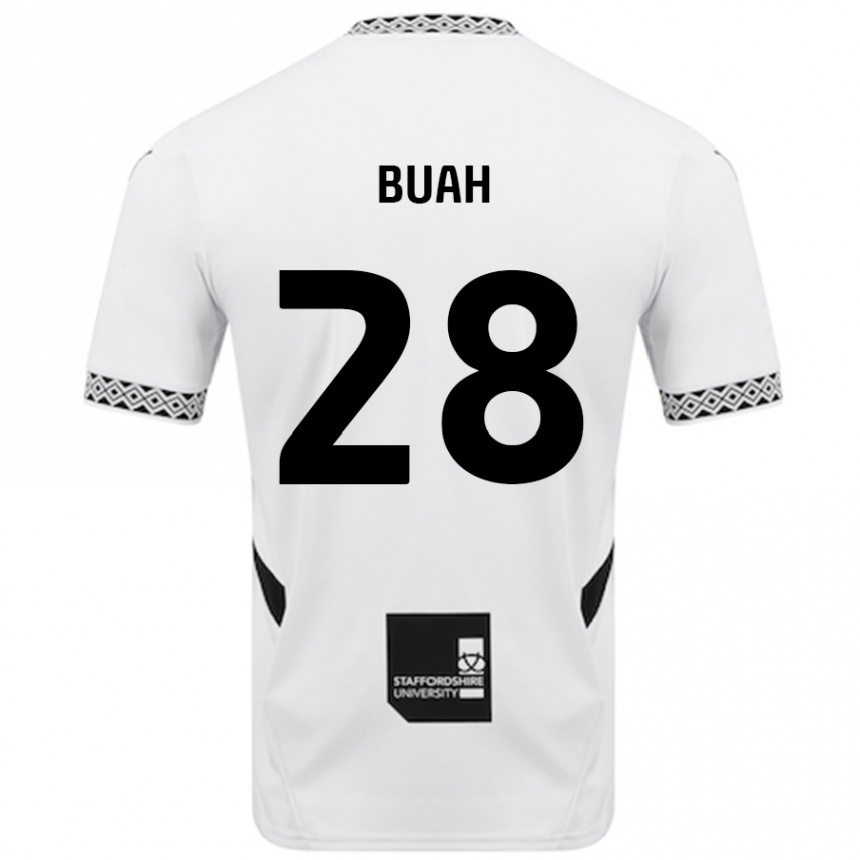 Niño Fútbol Camiseta Andrew Buah #28 Blanco 1ª Equipación 2024/25 México