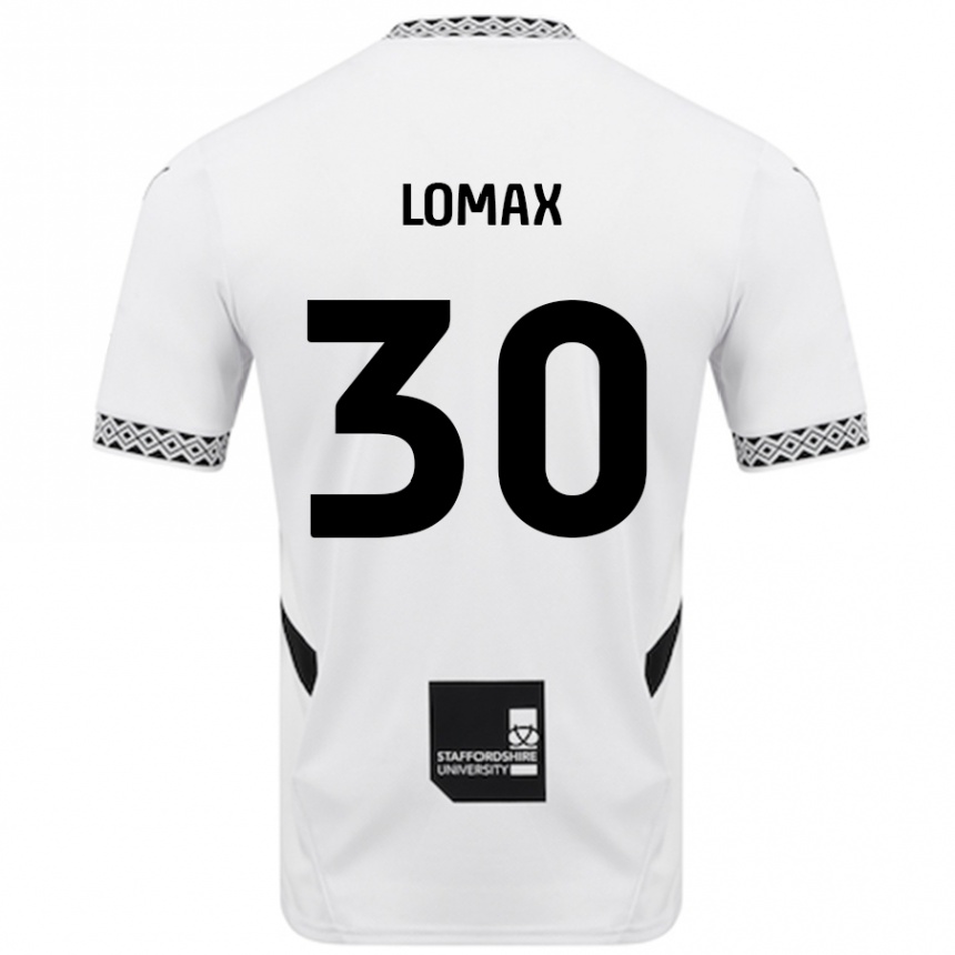 Niño Fútbol Camiseta Ben Lomax #30 Blanco 1ª Equipación 2024/25 México