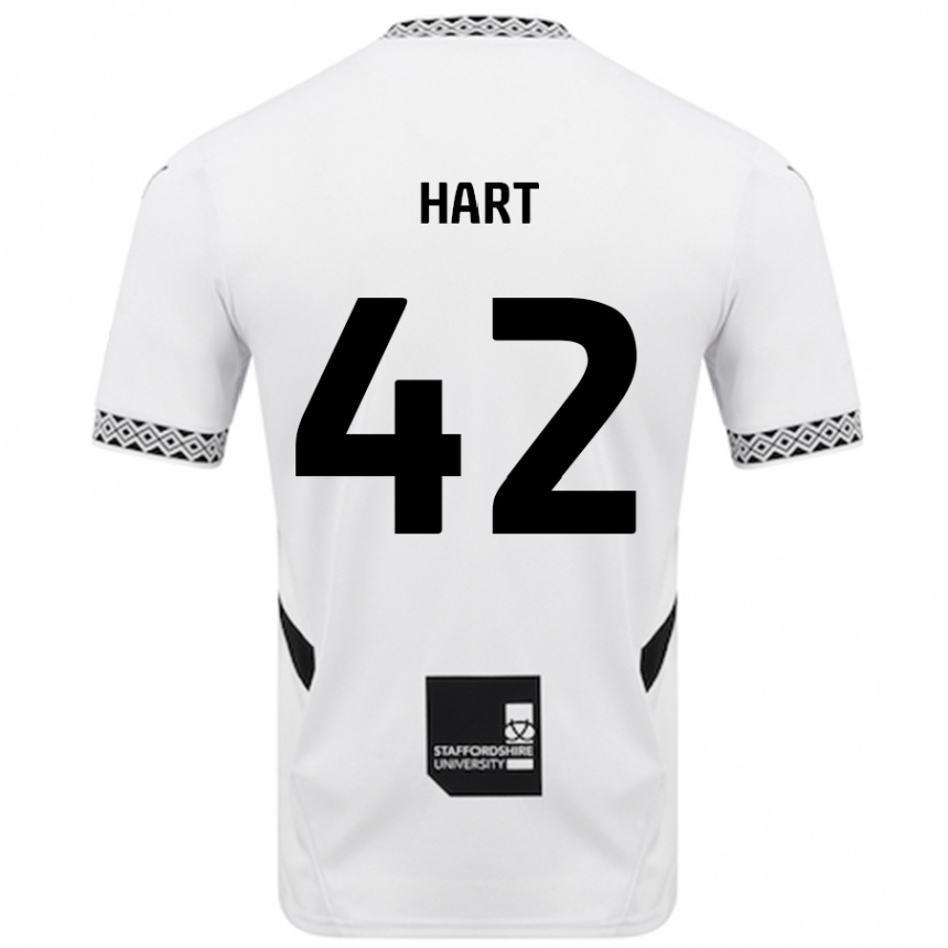 Niño Fútbol Camiseta Sam Hart #42 Blanco 1ª Equipación 2024/25 México