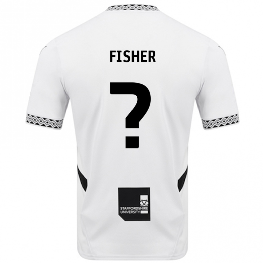 Niño Fútbol Camiseta Elijah Fisher #0 Blanco 1ª Equipación 2024/25 México