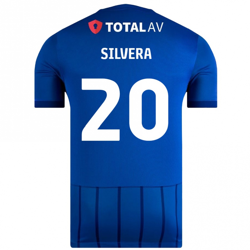 Niño Fútbol Camiseta Sam Silvera #20 Azul 1ª Equipación 2024/25 México