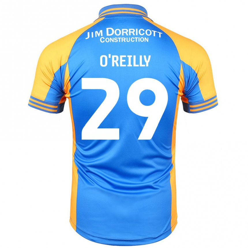 Niño Fútbol Camiseta Tommi O'reilly #29 Azul Ámbar 1ª Equipación 2024/25 México