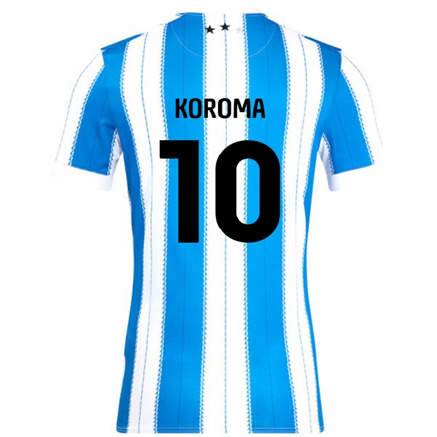 Niño Fútbol Camiseta Josh Koroma #10 Azul Blanco 1ª Equipación 2024/25 México