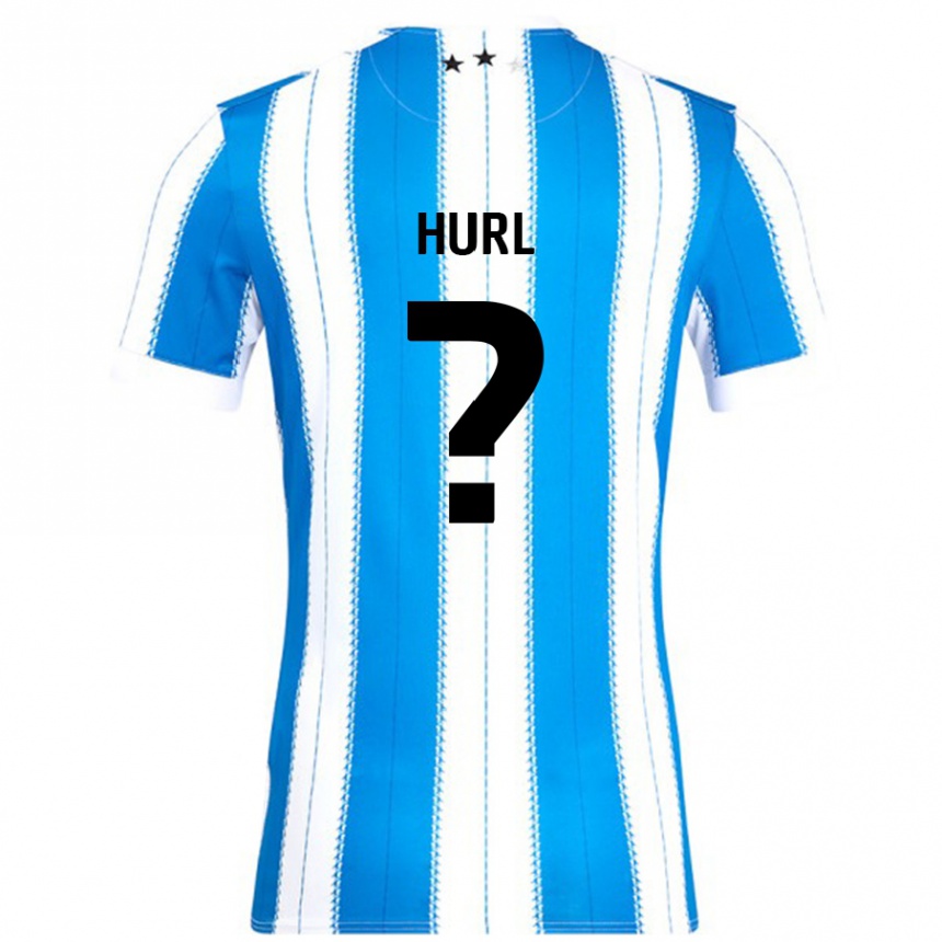 Niño Fútbol Camiseta Francis Hurl #0 Azul Blanco 1ª Equipación 2024/25 México