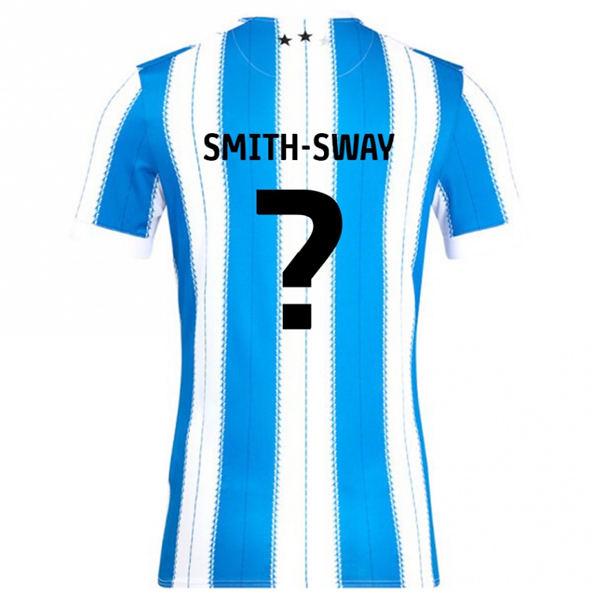 Niño Fútbol Camiseta Jay Smith-Sway #0 Azul Blanco 1ª Equipación 2024/25 México