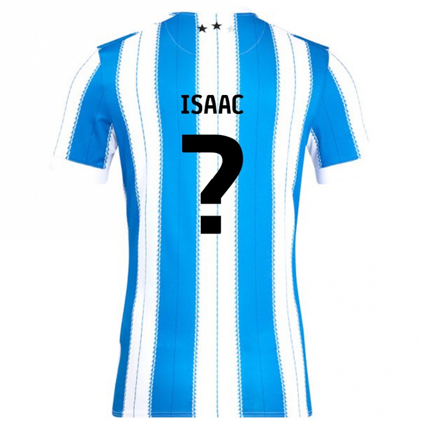 Niño Fútbol Camiseta Danny Isaac #0 Azul Blanco 1ª Equipación 2024/25 México