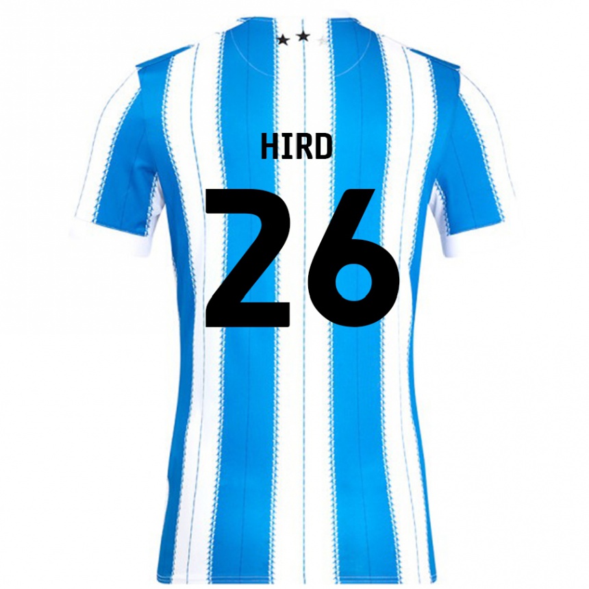 Niño Fútbol Camiseta Kayley Hird #26 Azul Blanco 1ª Equipación 2024/25 México