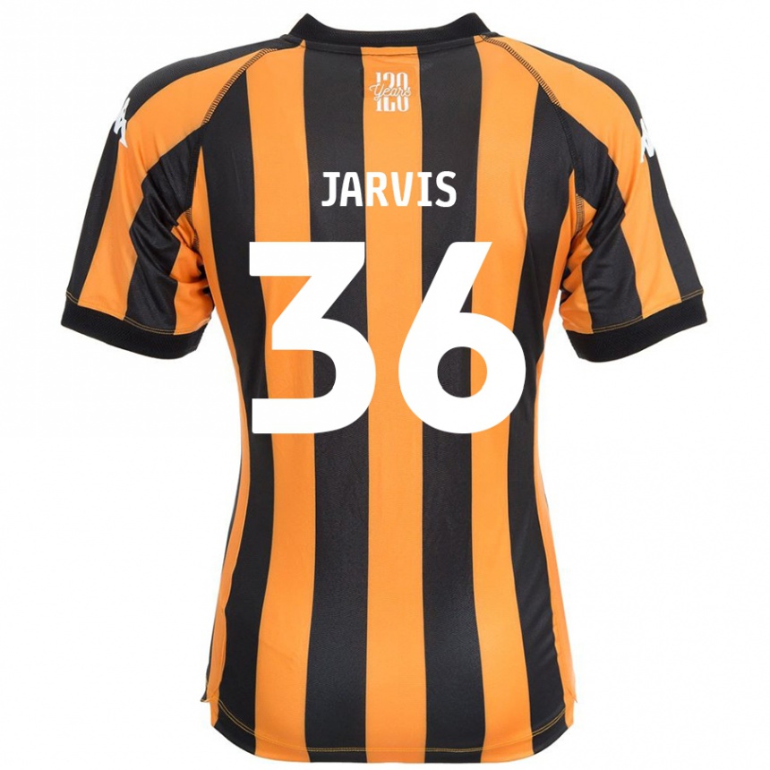 Niño Fútbol Camiseta Will Jarvis #36 Negro Ámbar 1ª Equipación 2024/25 México