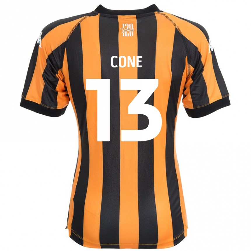 Niño Fútbol Camiseta Sharla Cone #13 Negro Ámbar 1ª Equipación 2024/25 México