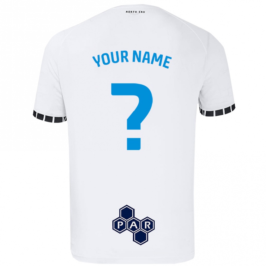 Niño Fútbol Camiseta Su Nombre #0 Blanco 1ª Equipación 2024/25 México