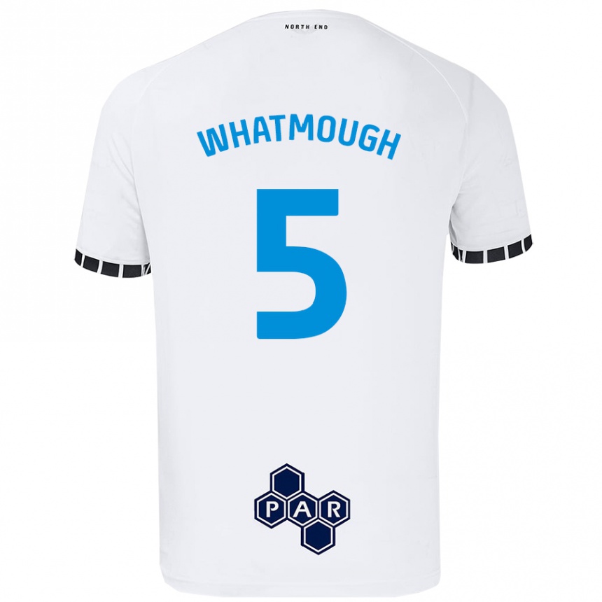 Niño Fútbol Camiseta Jack Whatmough #5 Blanco 1ª Equipación 2024/25 México